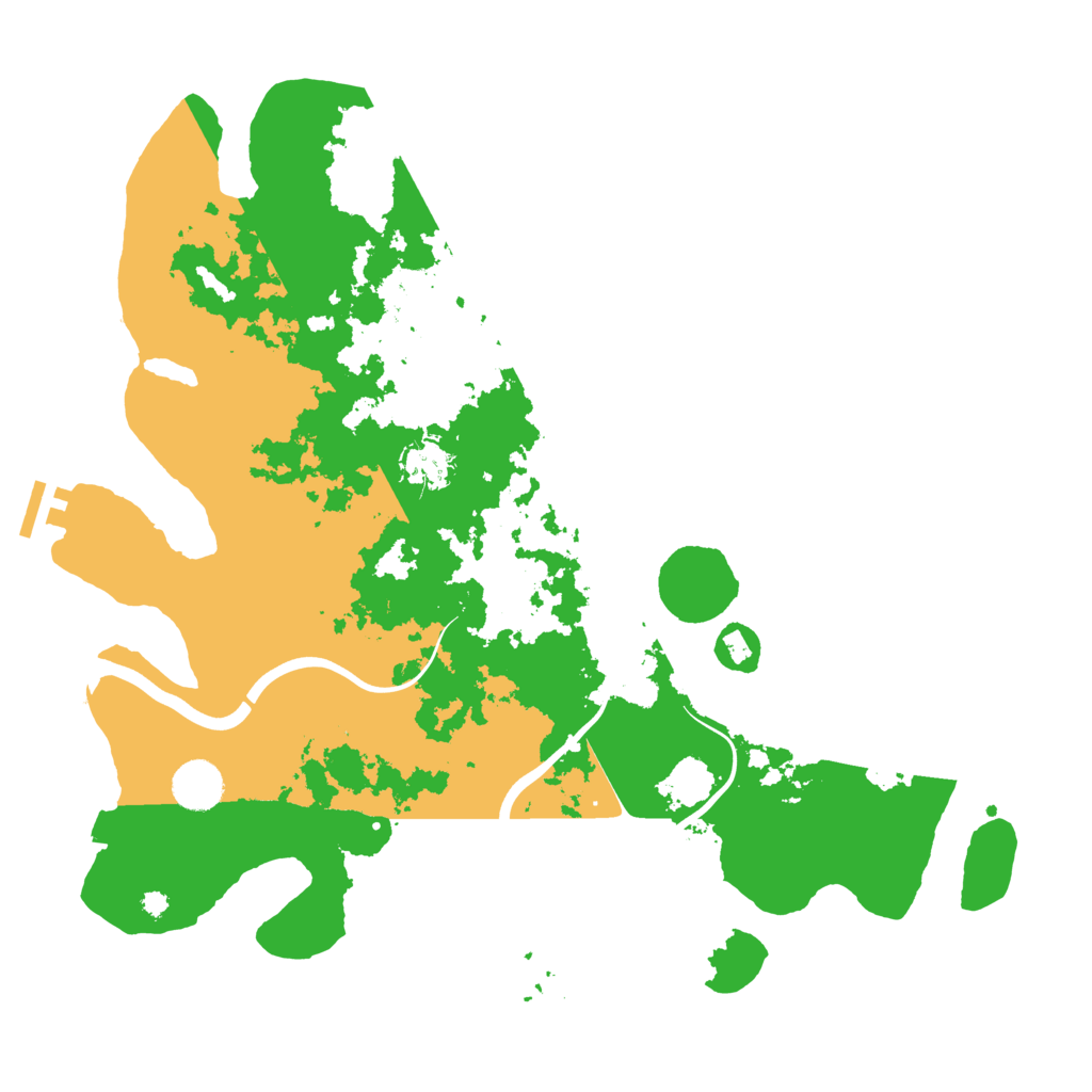 Biome Rust Map: Procedural Map, Size: 3850, Seed: 433310