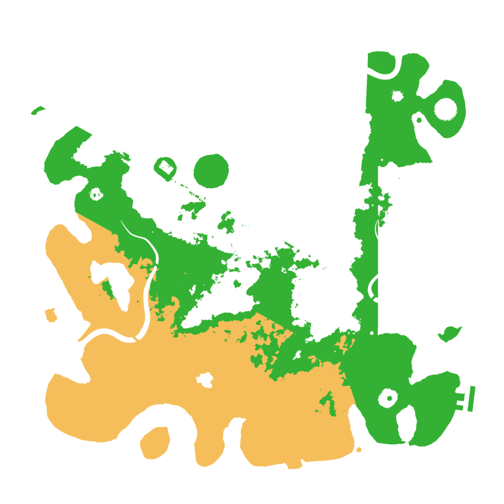 Biome Rust Map: Procedural Map, Size: 4000, Seed: 519157628