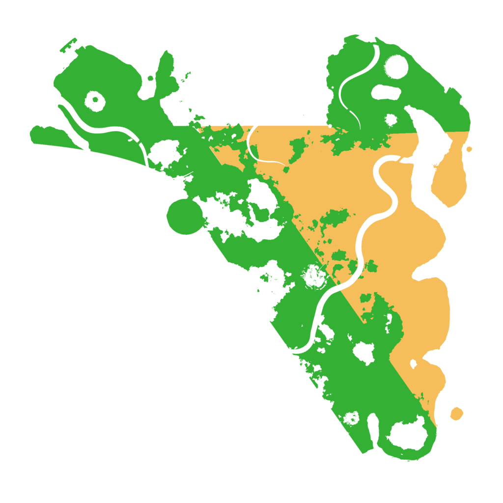 Biome Rust Map: Procedural Map, Size: 3750, Seed: 722736
