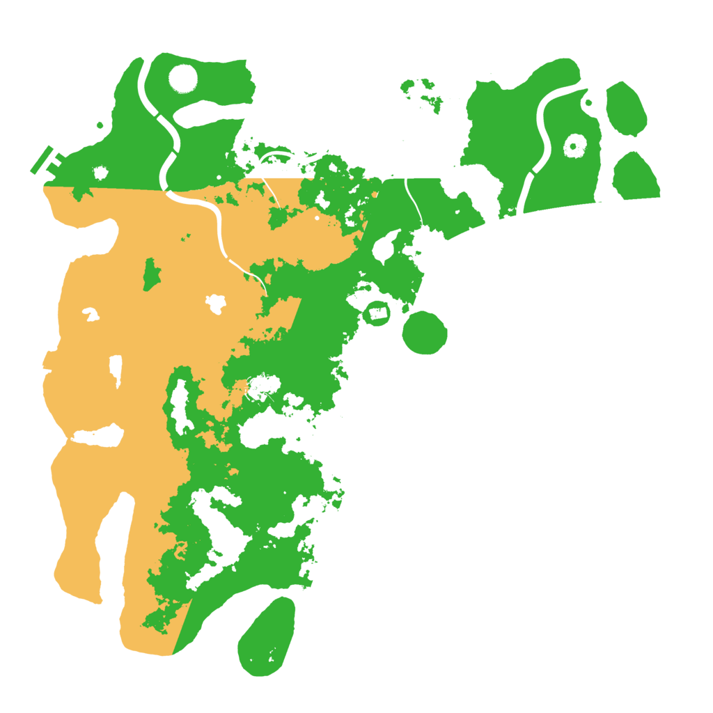 Biome Rust Map: Procedural Map, Size: 4500, Seed: 8934658