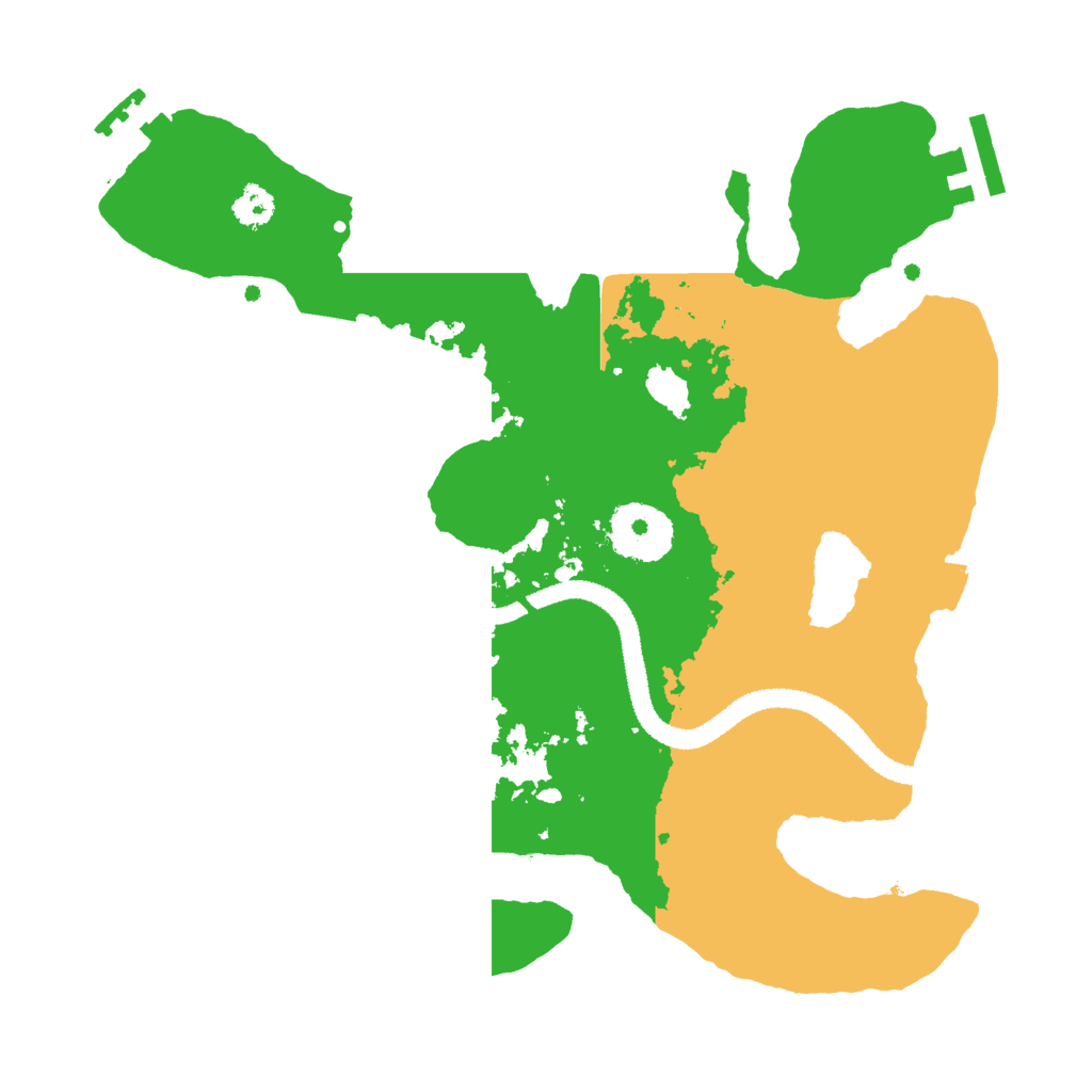Biome Rust Map: Procedural Map, Size: 2700, Seed: 1789214519
