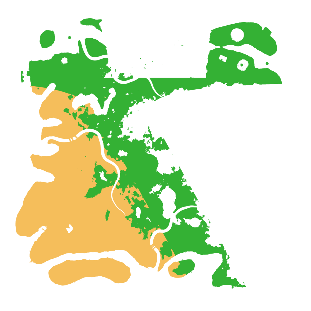 Biome Rust Map: Procedural Map, Size: 4250, Seed: 998119