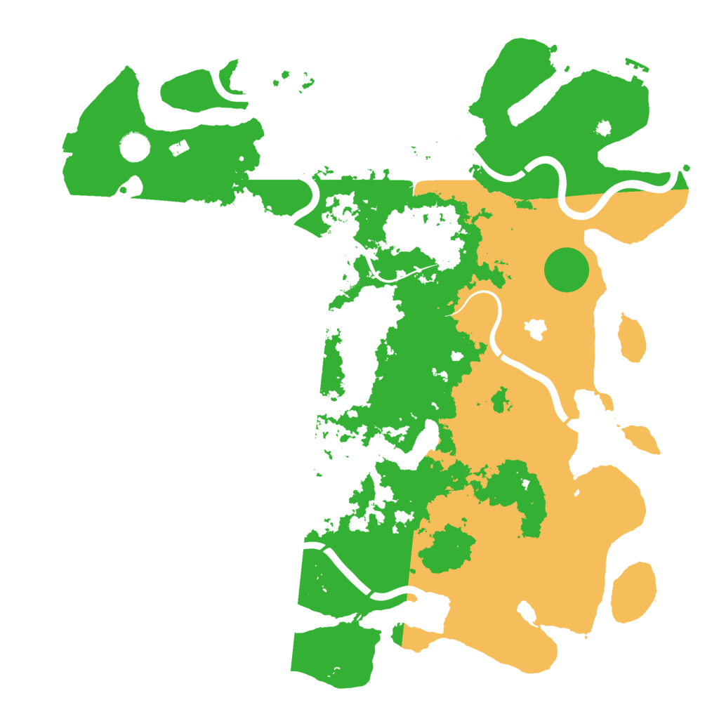 Biome Rust Map: Procedural Map, Size: 4250, Seed: 228318