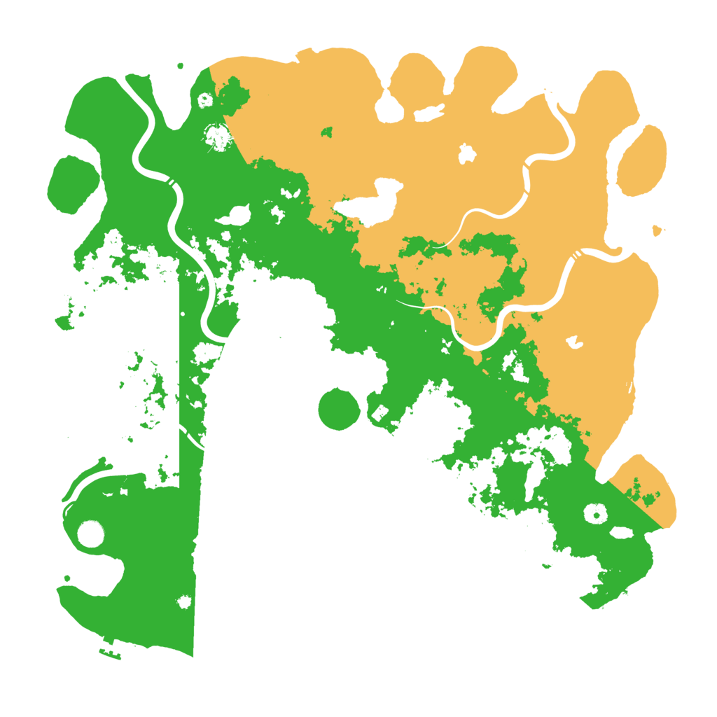 Biome Rust Map: Procedural Map, Size: 4750, Seed: 146560