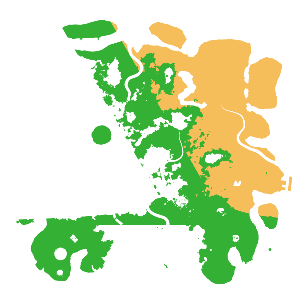 Biome Rust Map: Procedural Map, Size: 4250, Seed: 606694