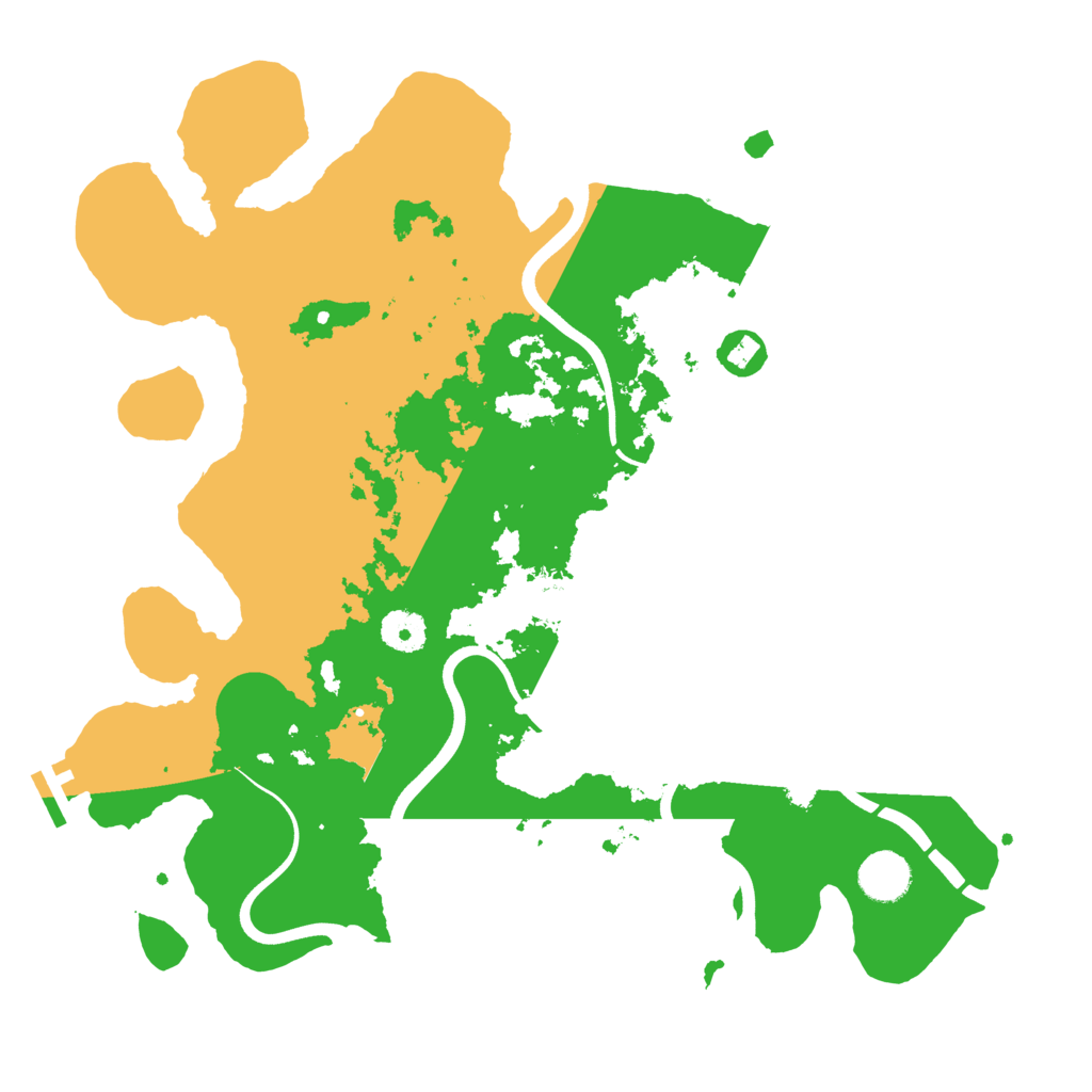 Biome Rust Map: Procedural Map, Size: 3750, Seed: 317412