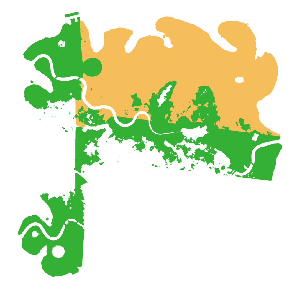 Biome Rust Map: Procedural Map, Size: 4250, Seed: 234312