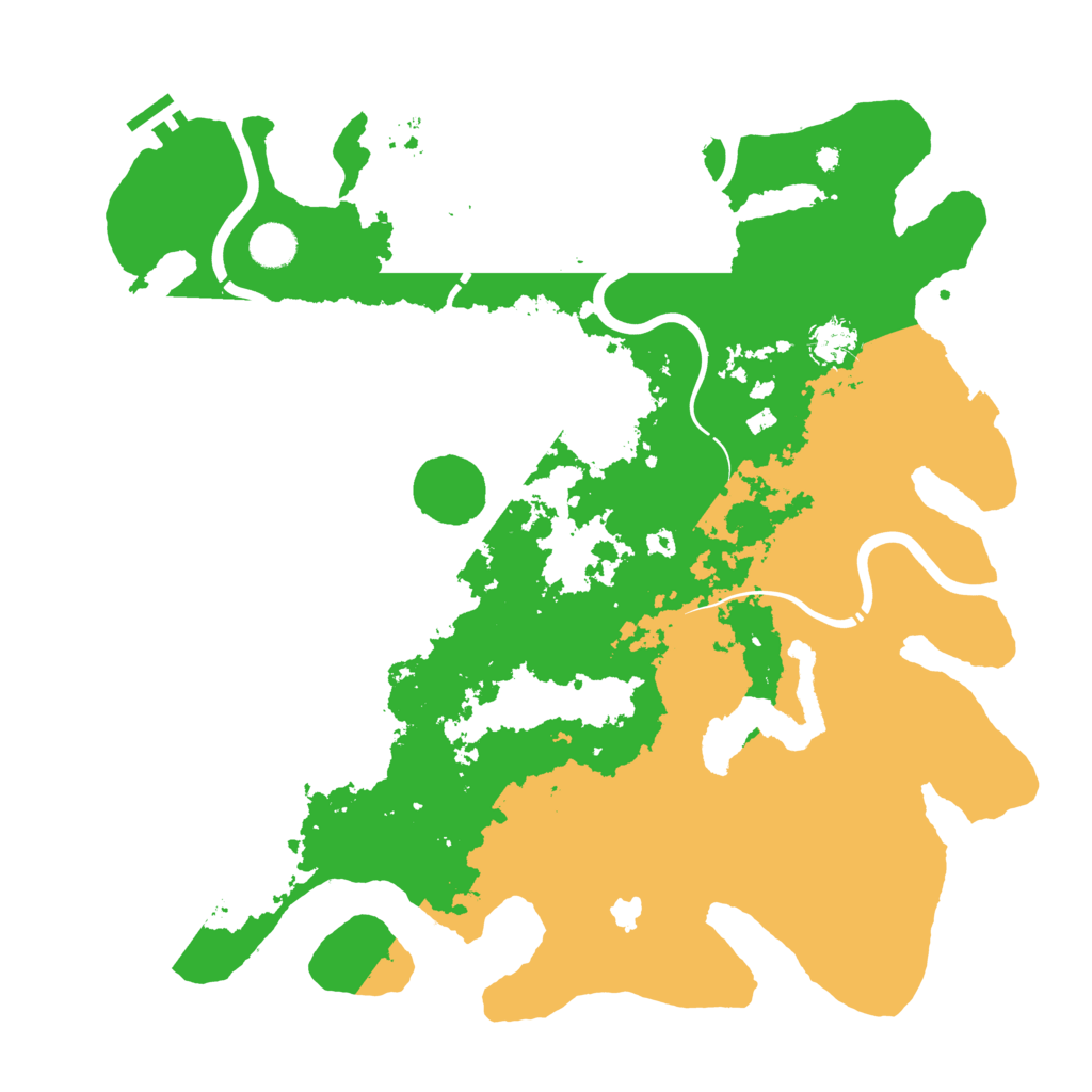 Biome Rust Map: Procedural Map, Size: 4250, Seed: 527805