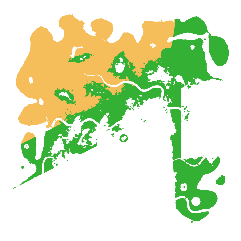 Biome Rust Map: Procedural Map, Size: 4750, Seed: 398327