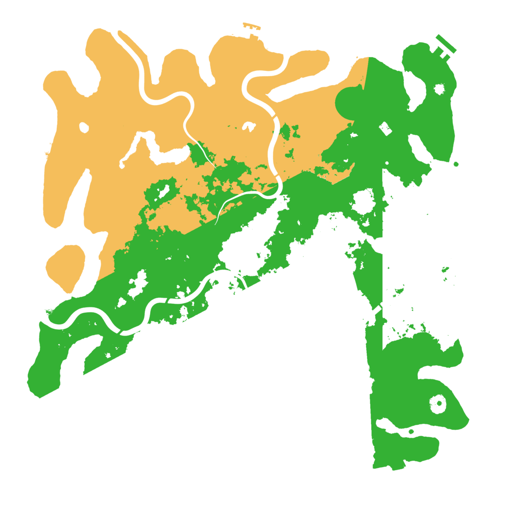 Biome Rust Map: Procedural Map, Size: 4250, Seed: 774785420