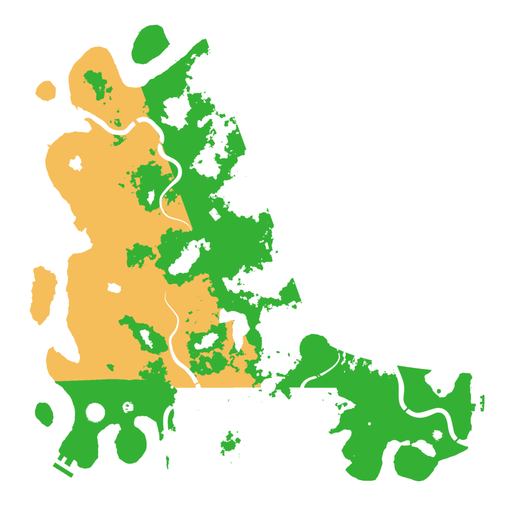 Biome Rust Map: Procedural Map, Size: 4750, Seed: 1511393923