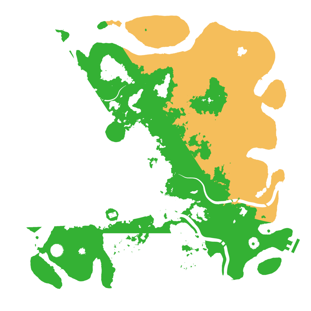 Biome Rust Map: Procedural Map, Size: 4250, Seed: 767828