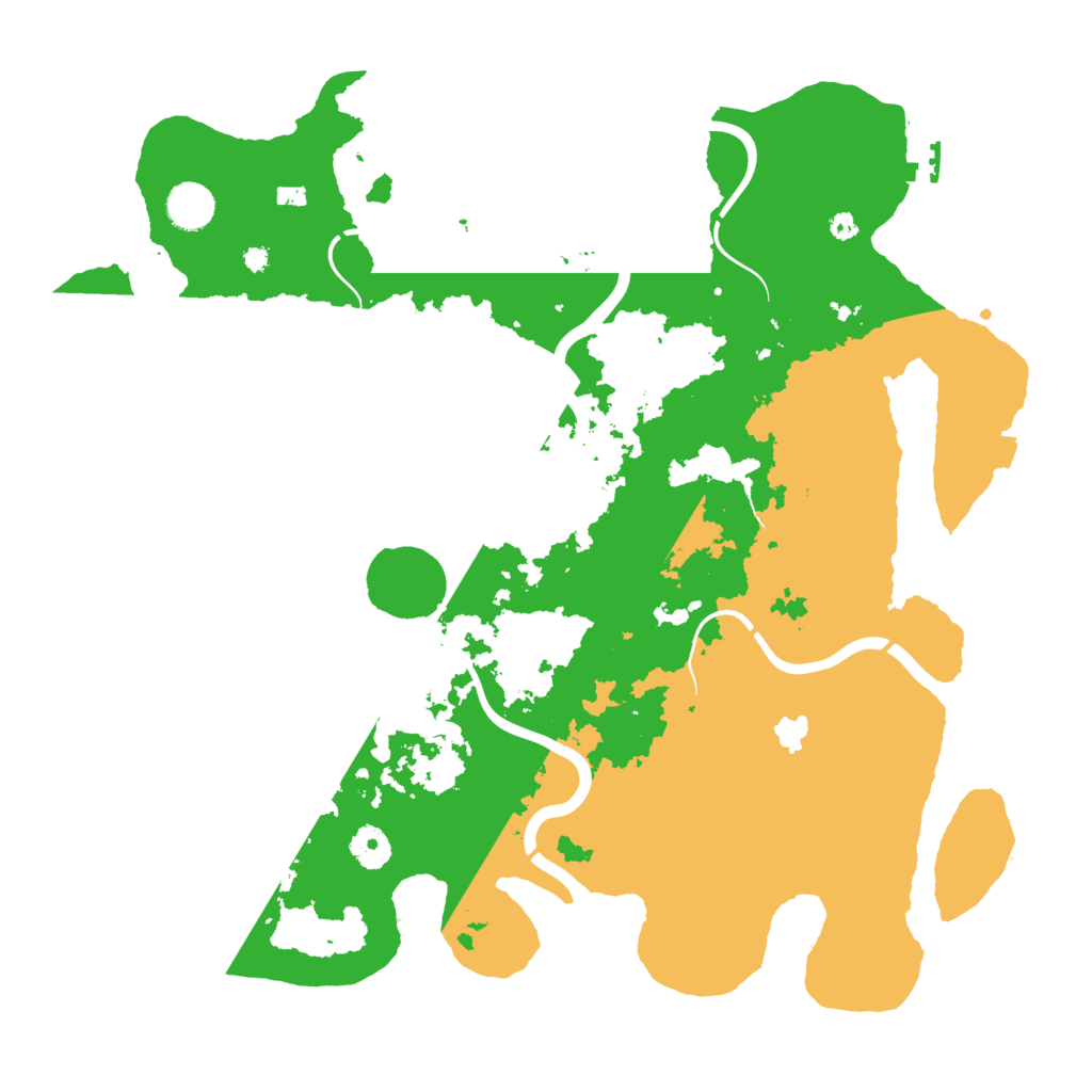 Biome Rust Map: Procedural Map, Size: 4000, Seed: 815436009