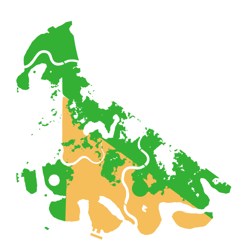 Biome Rust Map: Procedural Map, Size: 4050, Seed: 1586813372