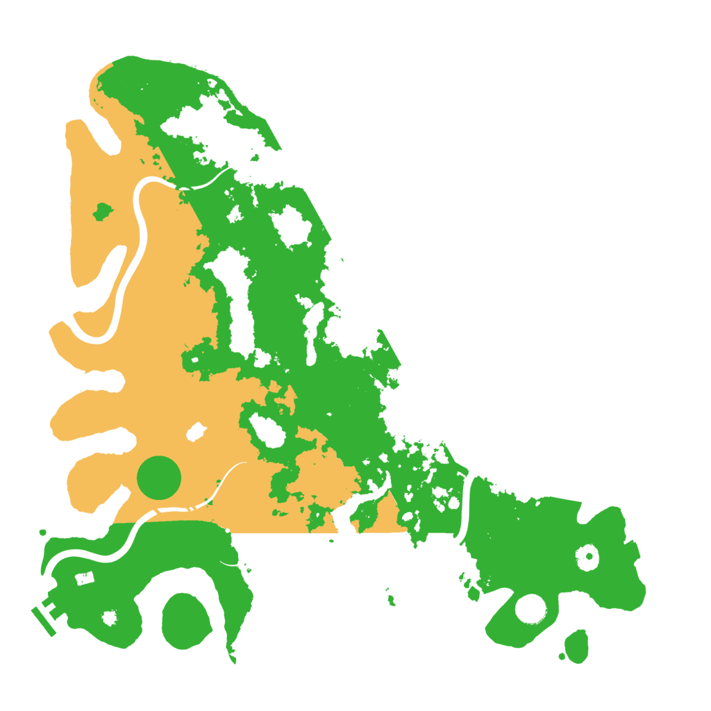 Biome Rust Map: Procedural Map, Size: 4250, Seed: 681771