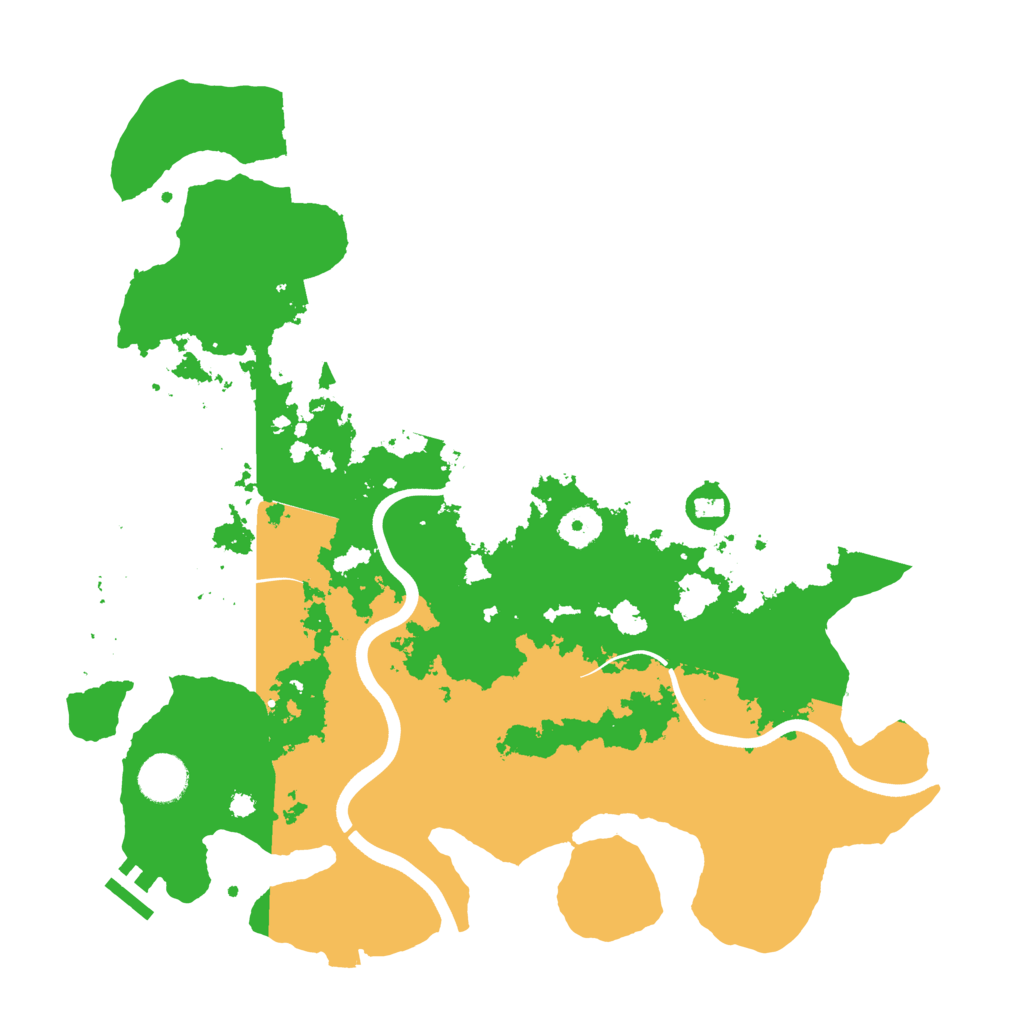 Biome Rust Map: Procedural Map, Size: 3750, Seed: 660778