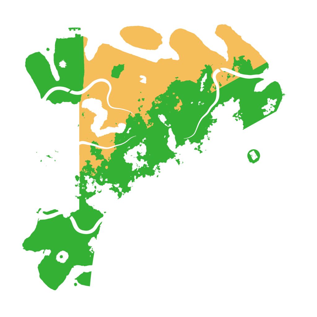 Biome Rust Map: Procedural Map, Size: 4000, Seed: 20260912