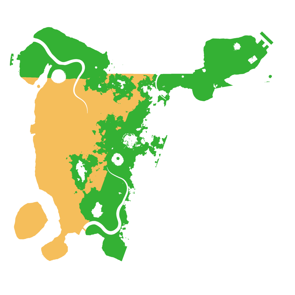 Biome Rust Map: Procedural Map, Size: 3750, Seed: 803477