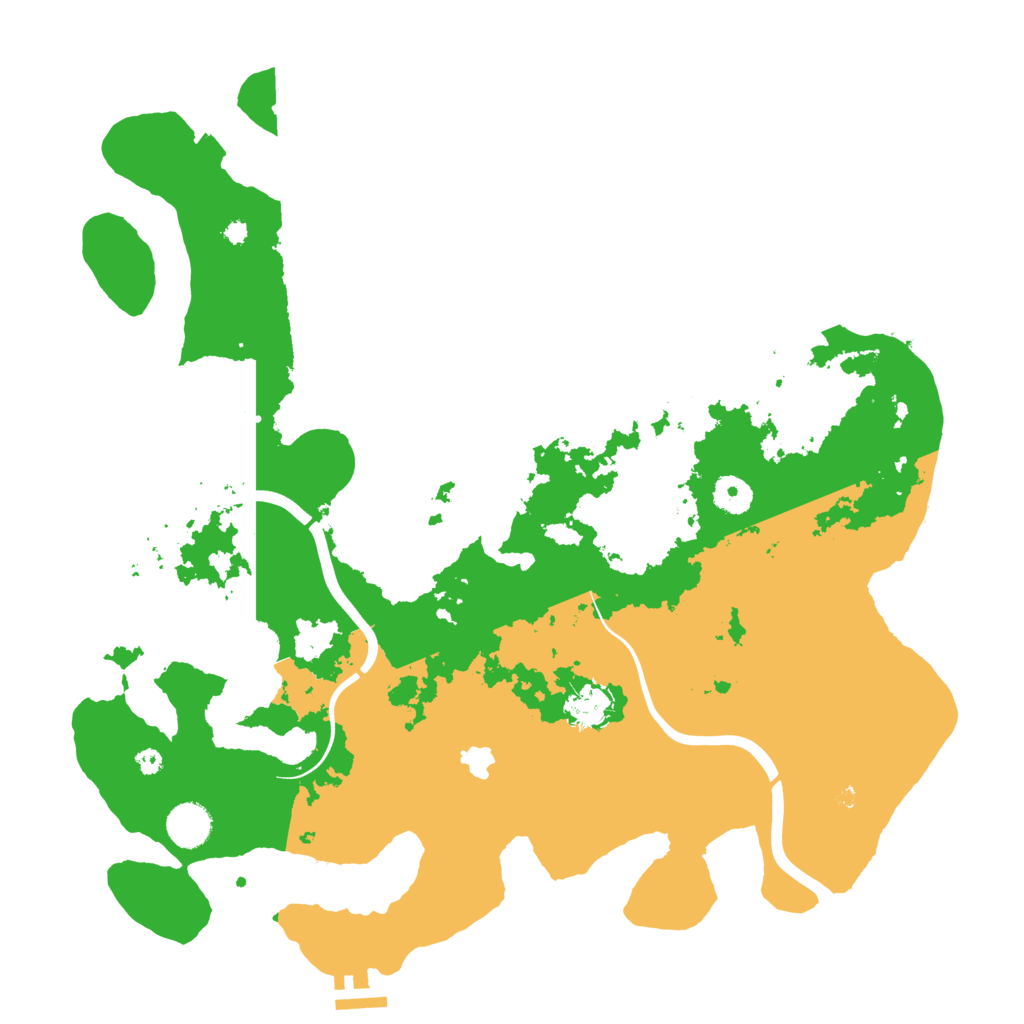 Biome Rust Map: Procedural Map, Size: 4000, Seed: 414235