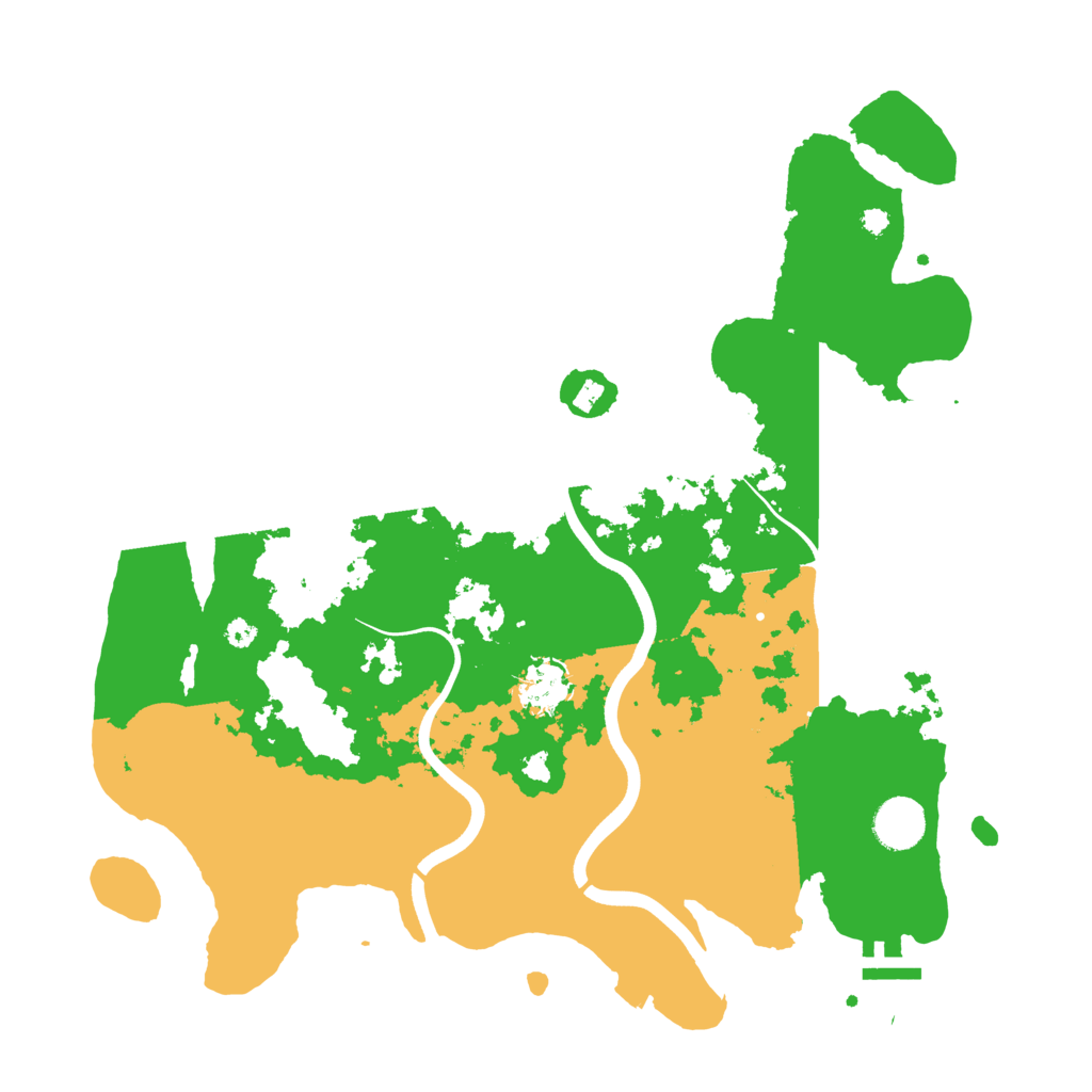Biome Rust Map: Procedural Map, Size: 3750, Seed: 379160