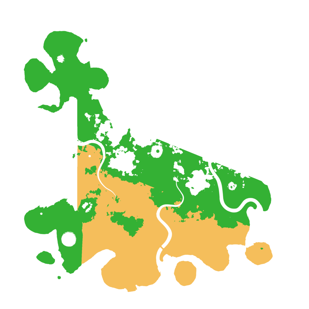 Biome Rust Map: Procedural Map, Size: 3750, Seed: 970668