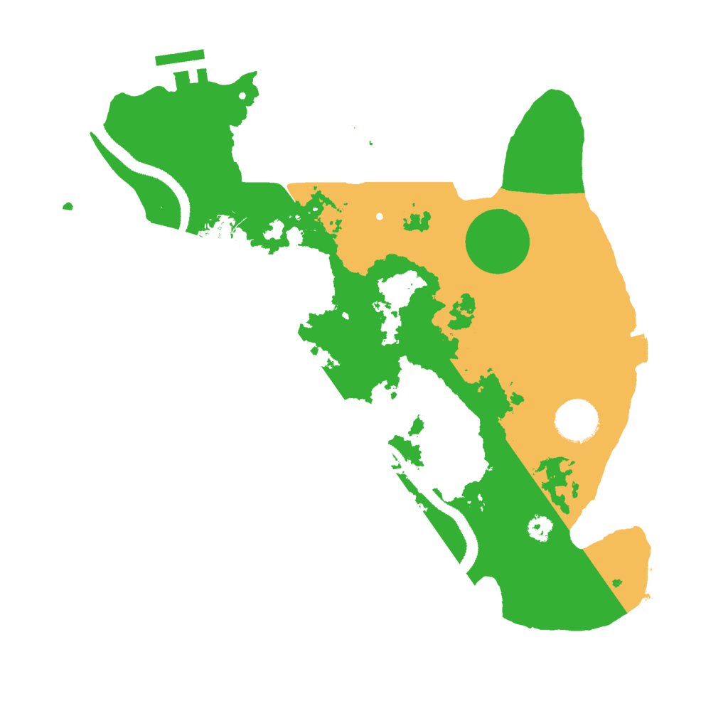 Biome Rust Map: Procedural Map, Size: 3000, Seed: 555833