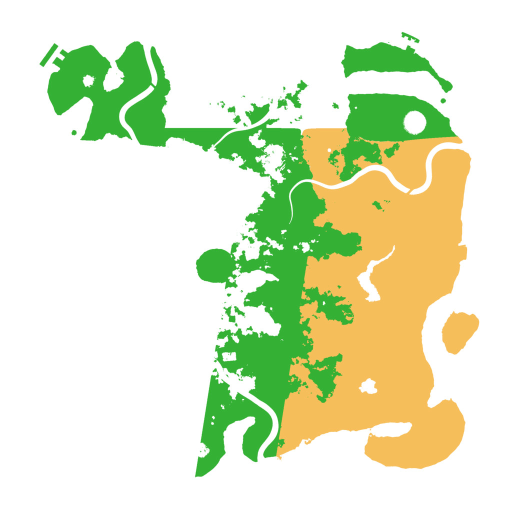 Biome Rust Map: Procedural Map, Size: 4000, Seed: 790929