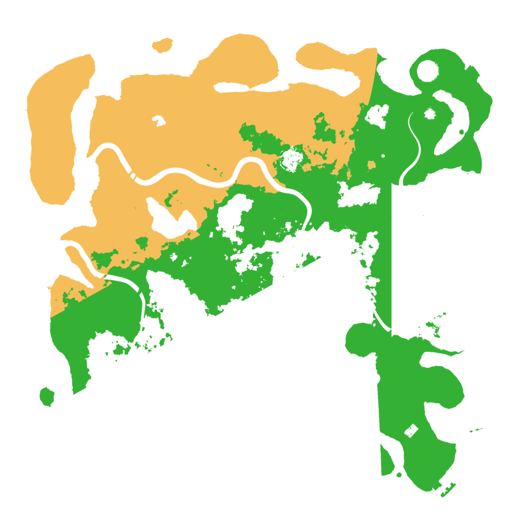 Biome Rust Map: Procedural Map, Size: 4250, Seed: 433305