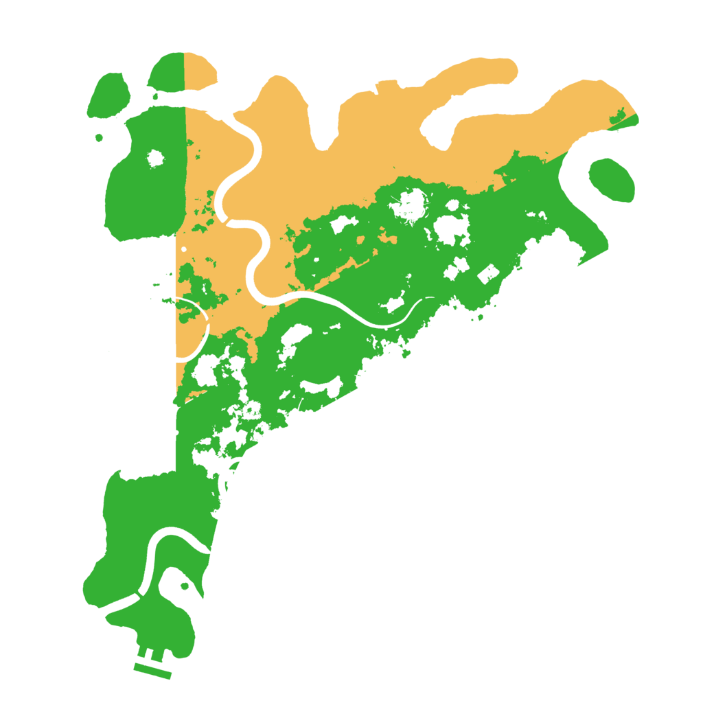 Biome Rust Map: Procedural Map, Size: 3750, Seed: 398444669