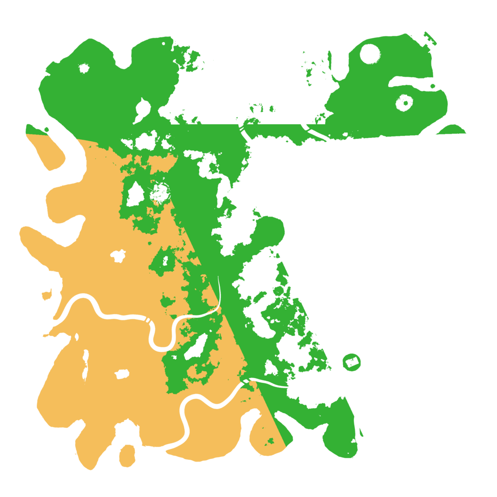 Biome Rust Map: Procedural Map, Size: 4500, Seed: 778142