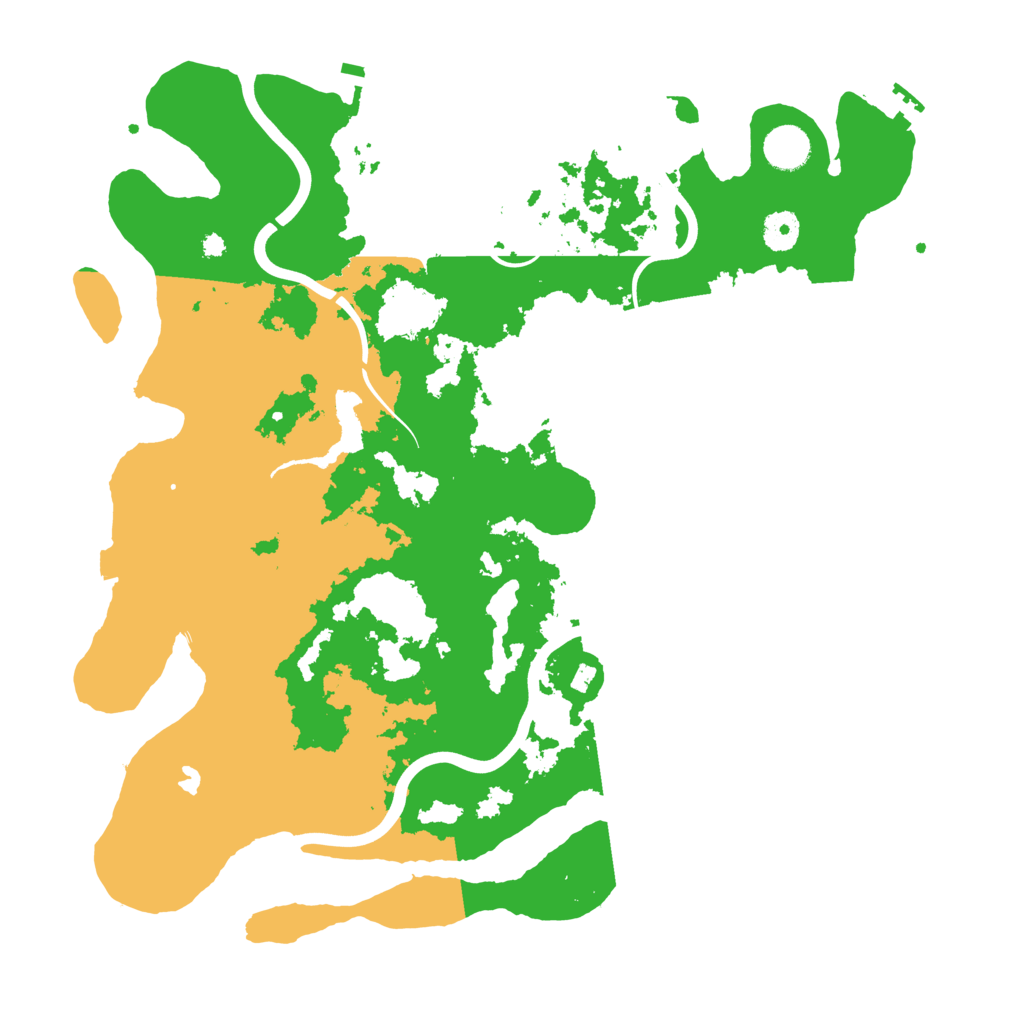 Biome Rust Map: Procedural Map, Size: 4000, Seed: 257577