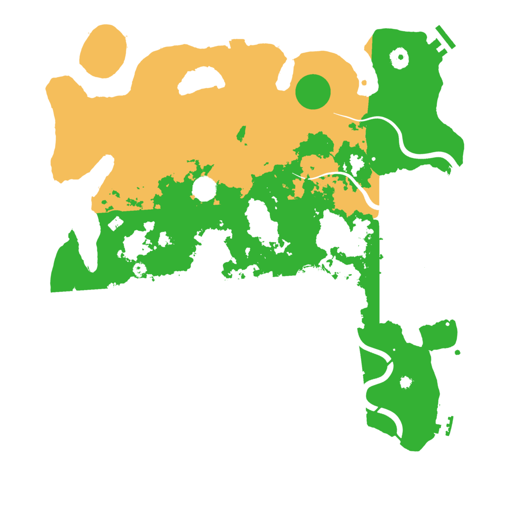 Biome Rust Map: Procedural Map, Size: 3800, Seed: 1012377757