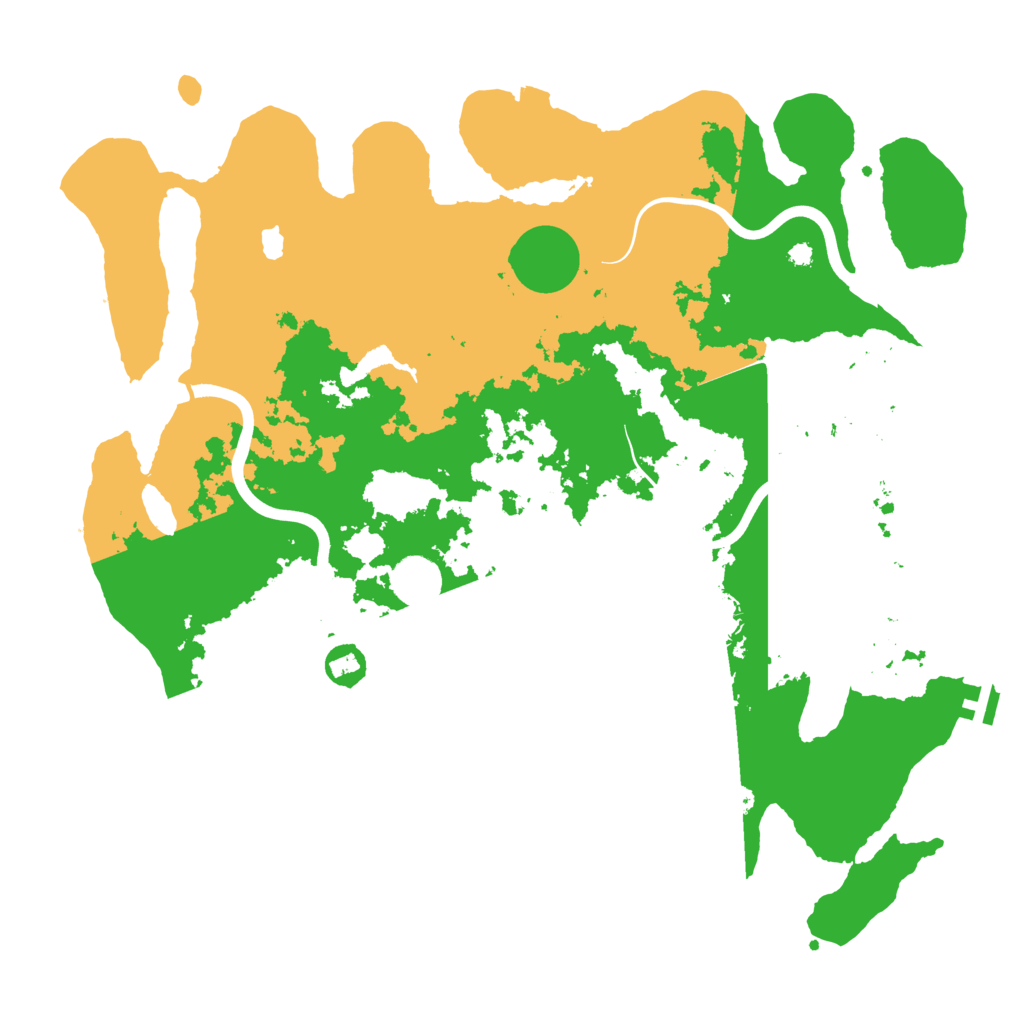 Biome Rust Map: Procedural Map, Size: 4000, Seed: 229280