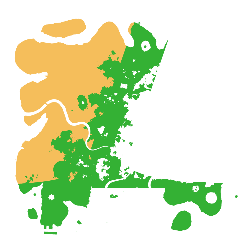 Biome Rust Map: Procedural Map, Size: 3850, Seed: 771597