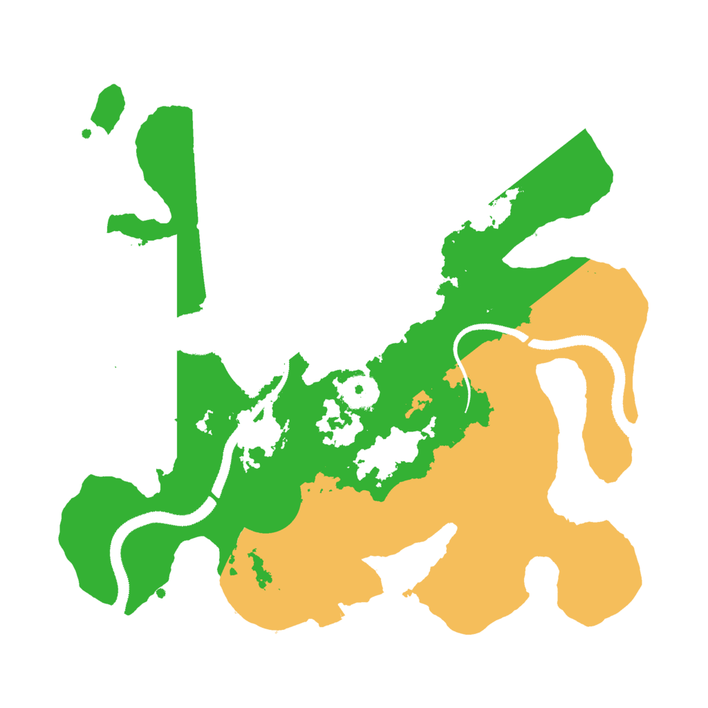 Biome Rust Map: Procedural Map, Size: 3000, Seed: 1649510439