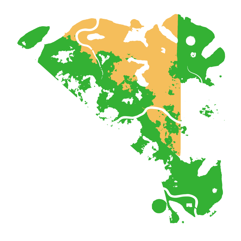 Biome Rust Map: Procedural Map, Size: 4500, Seed: 1194569064