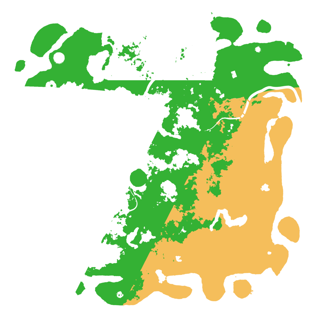 Biome Rust Map: Procedural Map, Size: 5000, Seed: 1079663687