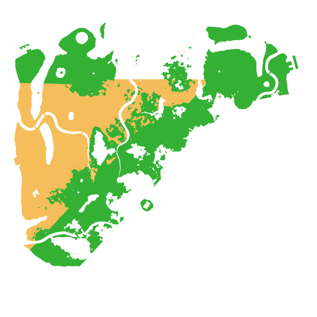 Biome Rust Map: Procedural Map, Size: 4750, Seed: 875793