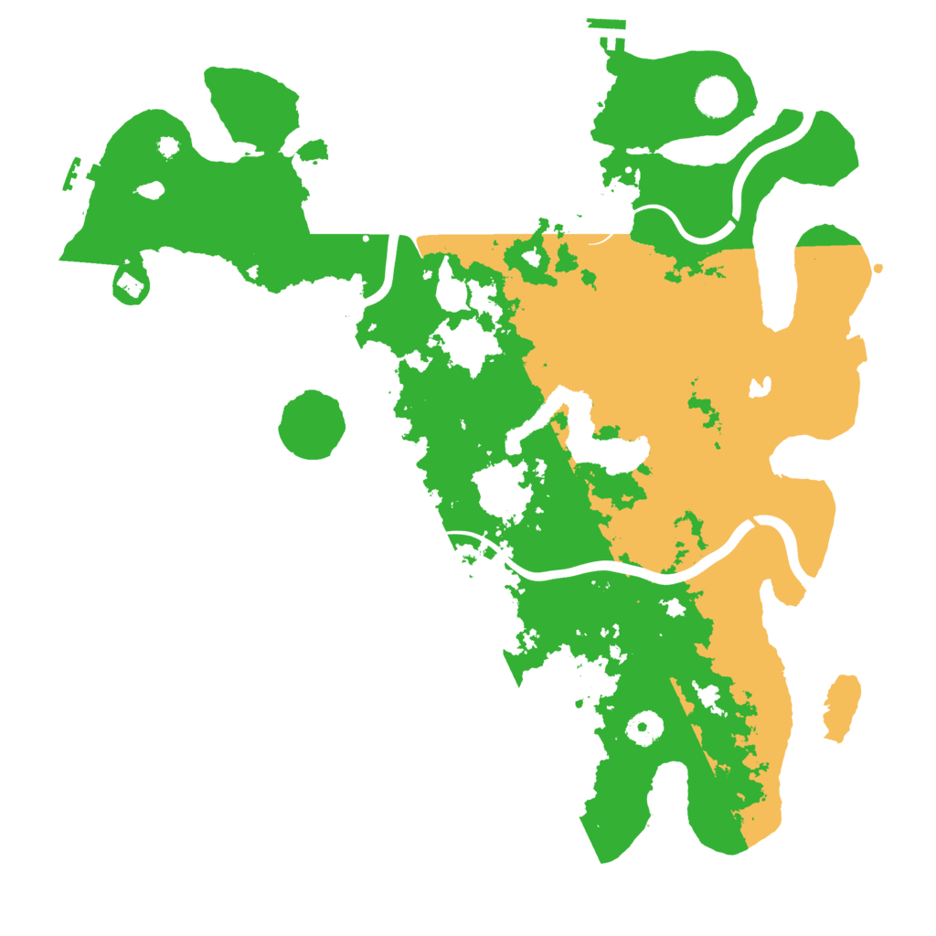 Biome Rust Map: Procedural Map, Size: 4000, Seed: 795387