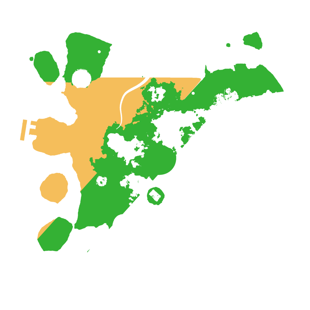 Biome Rust Map: Procedural Map, Size: 3000, Seed: 17828