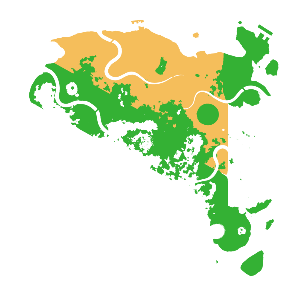 Biome Rust Map: Procedural Map, Size: 3750, Seed: 1563471664