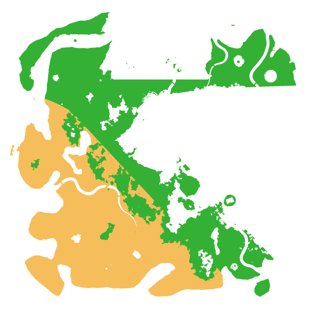 Biome Rust Map: Procedural Map, Size: 4500, Seed: 1982805675