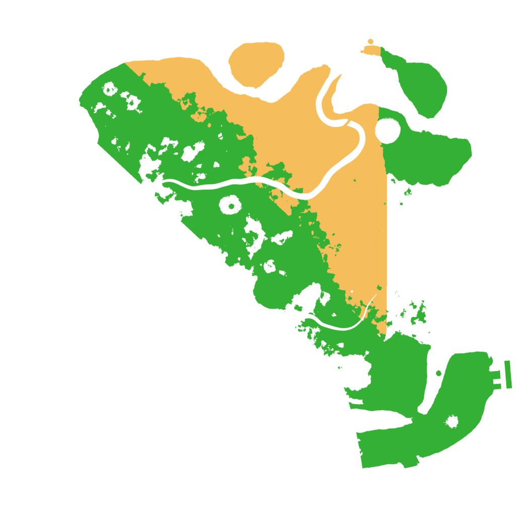 Biome Rust Map: Procedural Map, Size: 3750, Seed: 441809