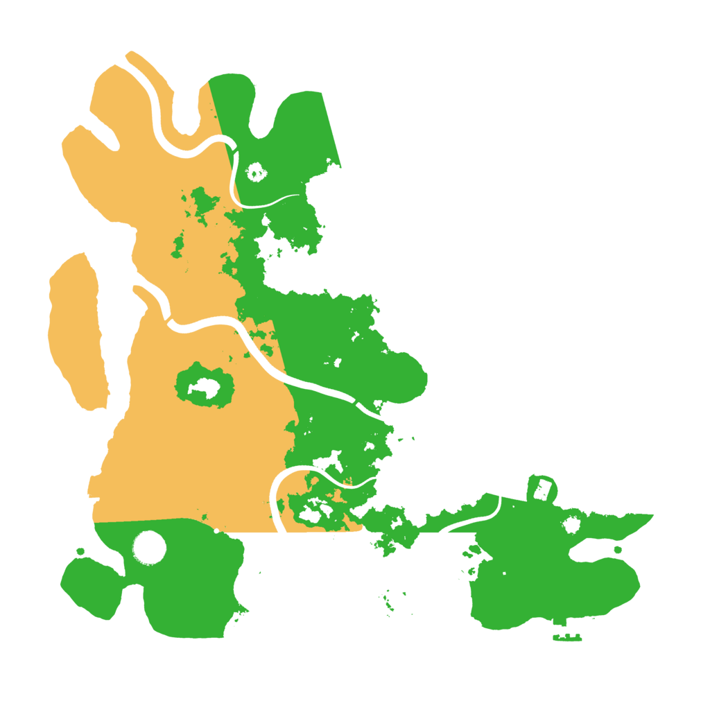 Biome Rust Map: Procedural Map, Size: 3750, Seed: 363513372