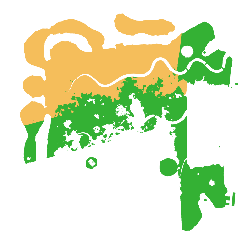 Biome Rust Map: Procedural Map, Size: 3750, Seed: 162303339