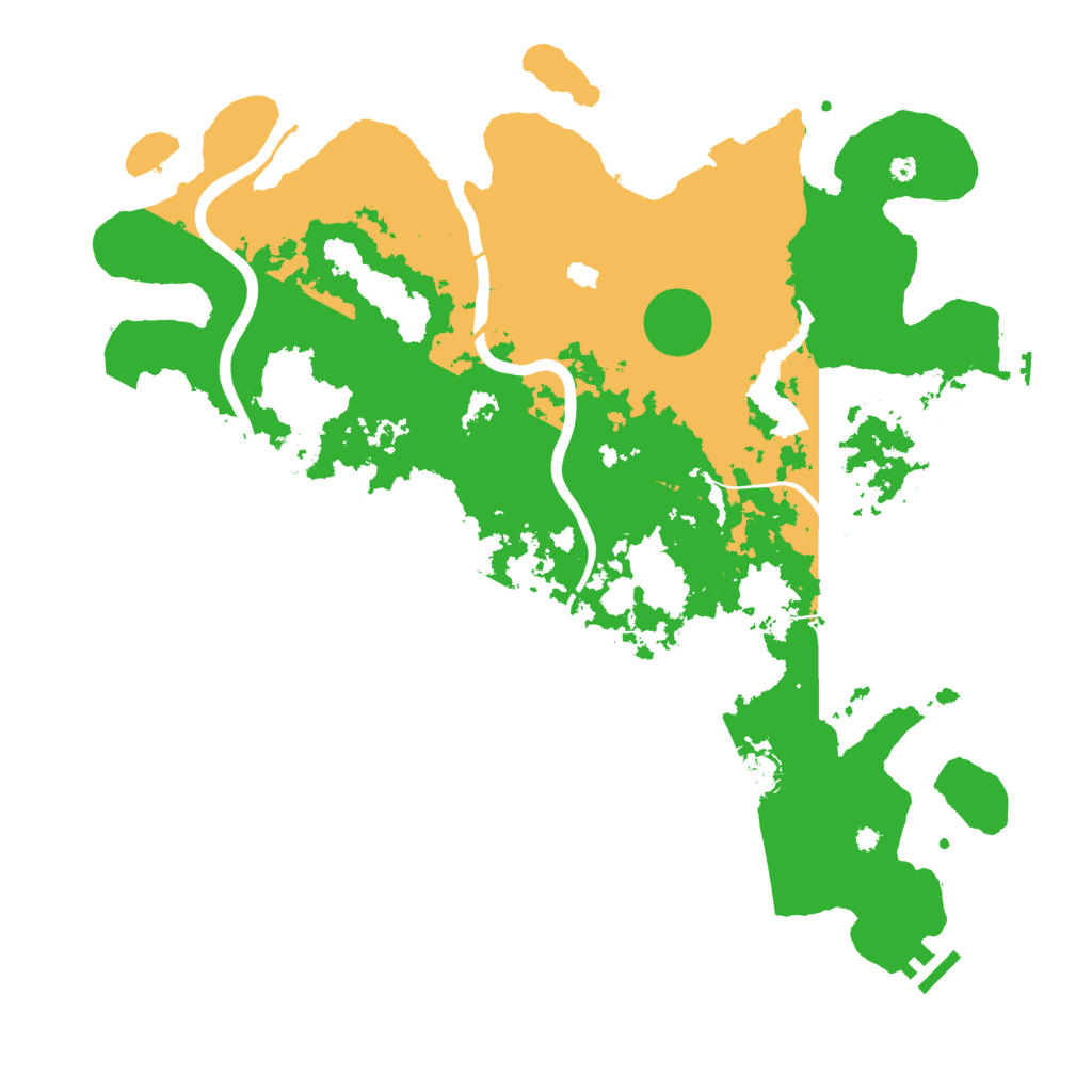 Biome Rust Map: Procedural Map, Size: 4250, Seed: 533805