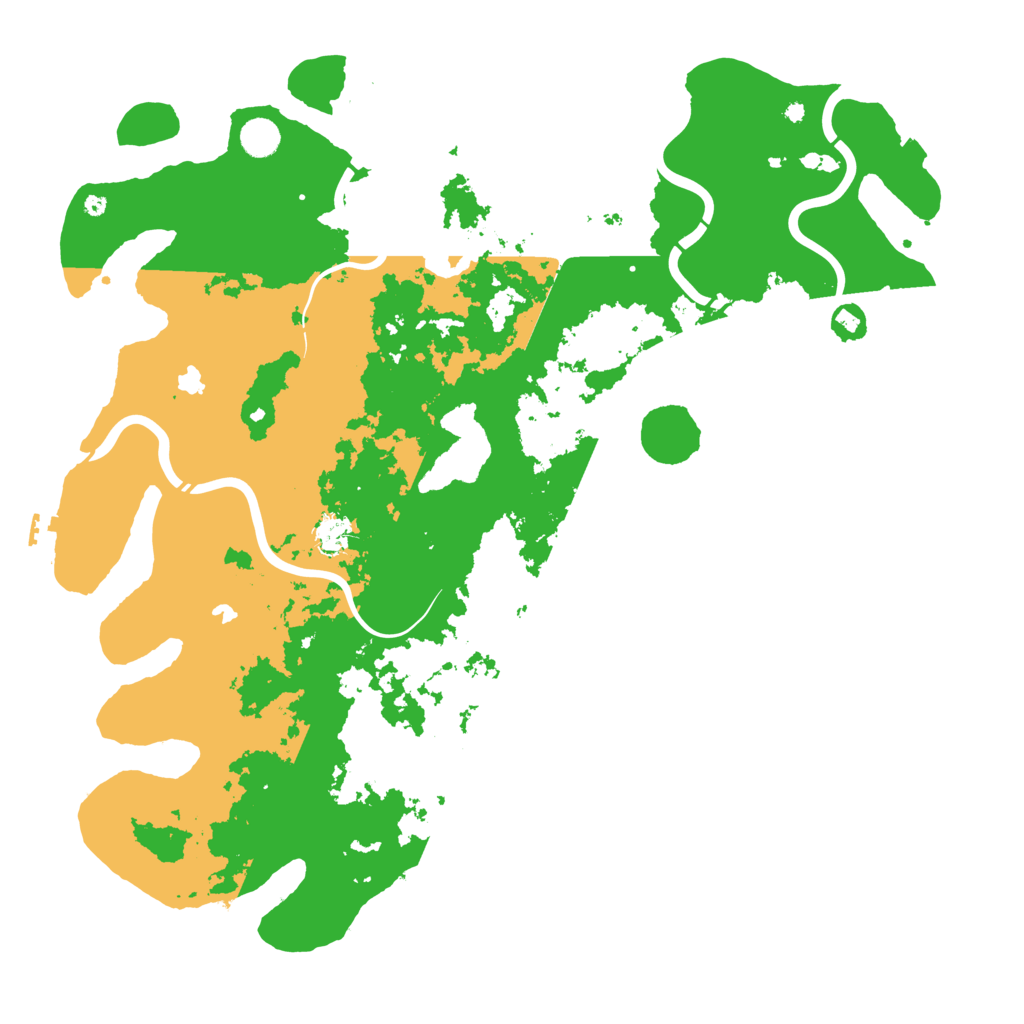 Biome Rust Map: Procedural Map, Size: 4750, Seed: 813930