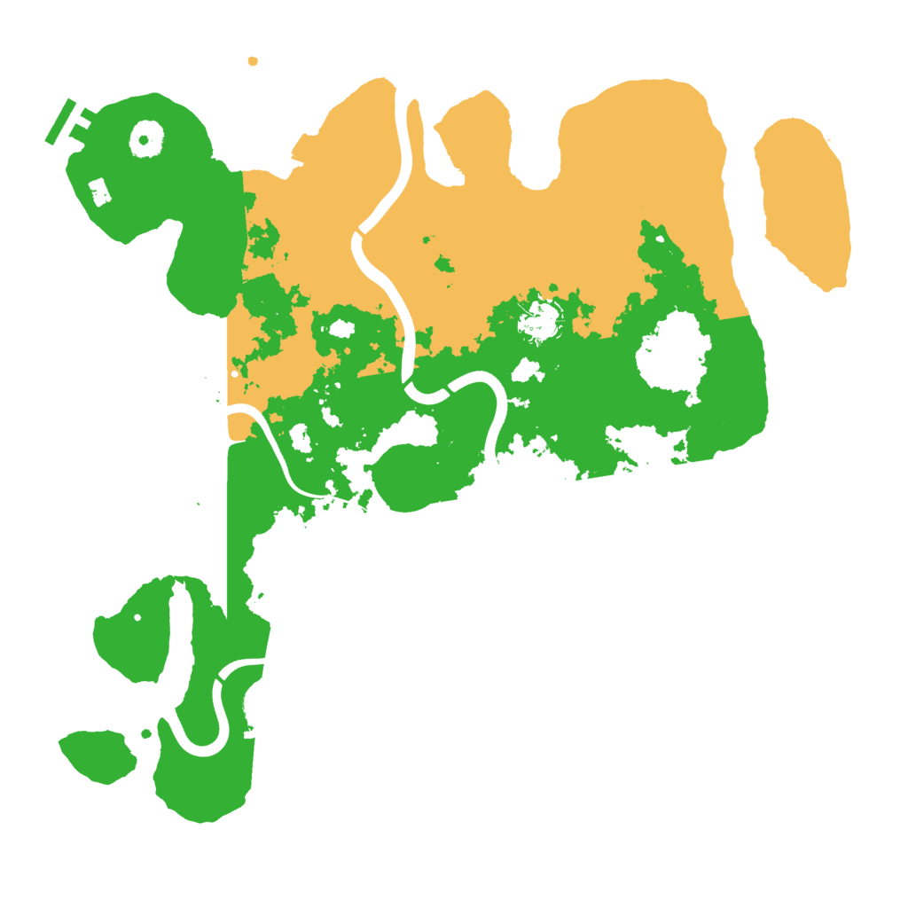 Biome Rust Map: Procedural Map, Size: 3750, Seed: 35105785