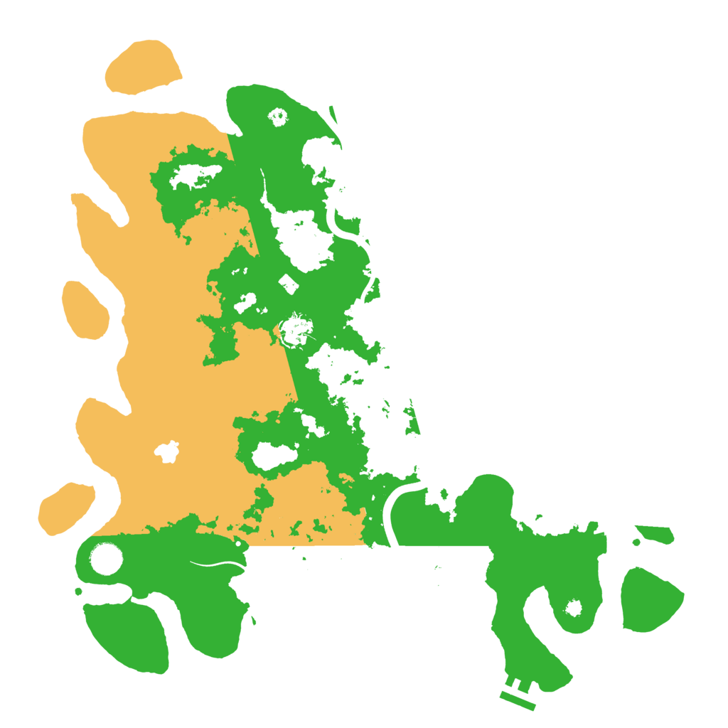 Biome Rust Map: Procedural Map, Size: 4000, Seed: 938552