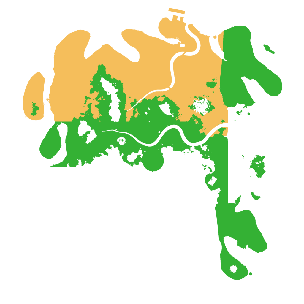 Biome Rust Map: Procedural Map, Size: 3750, Seed: 894778